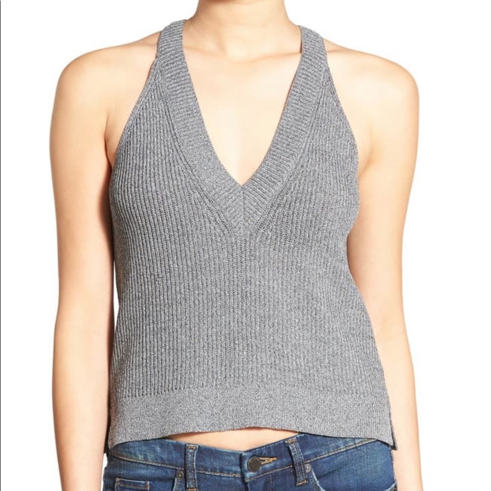 ASTR New V Neck Sweater Tank